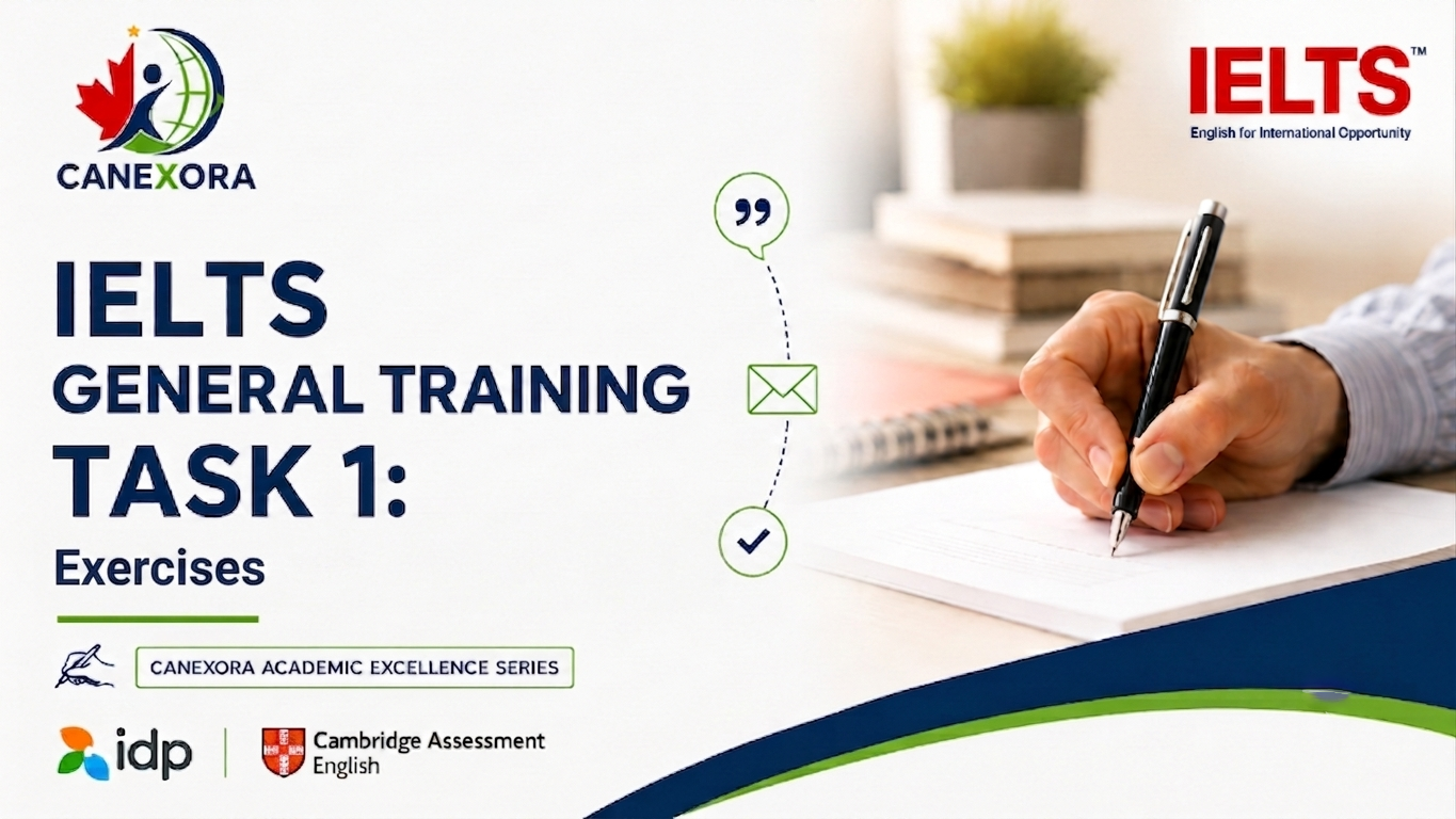 IELTS General Training Task 1: Exercises