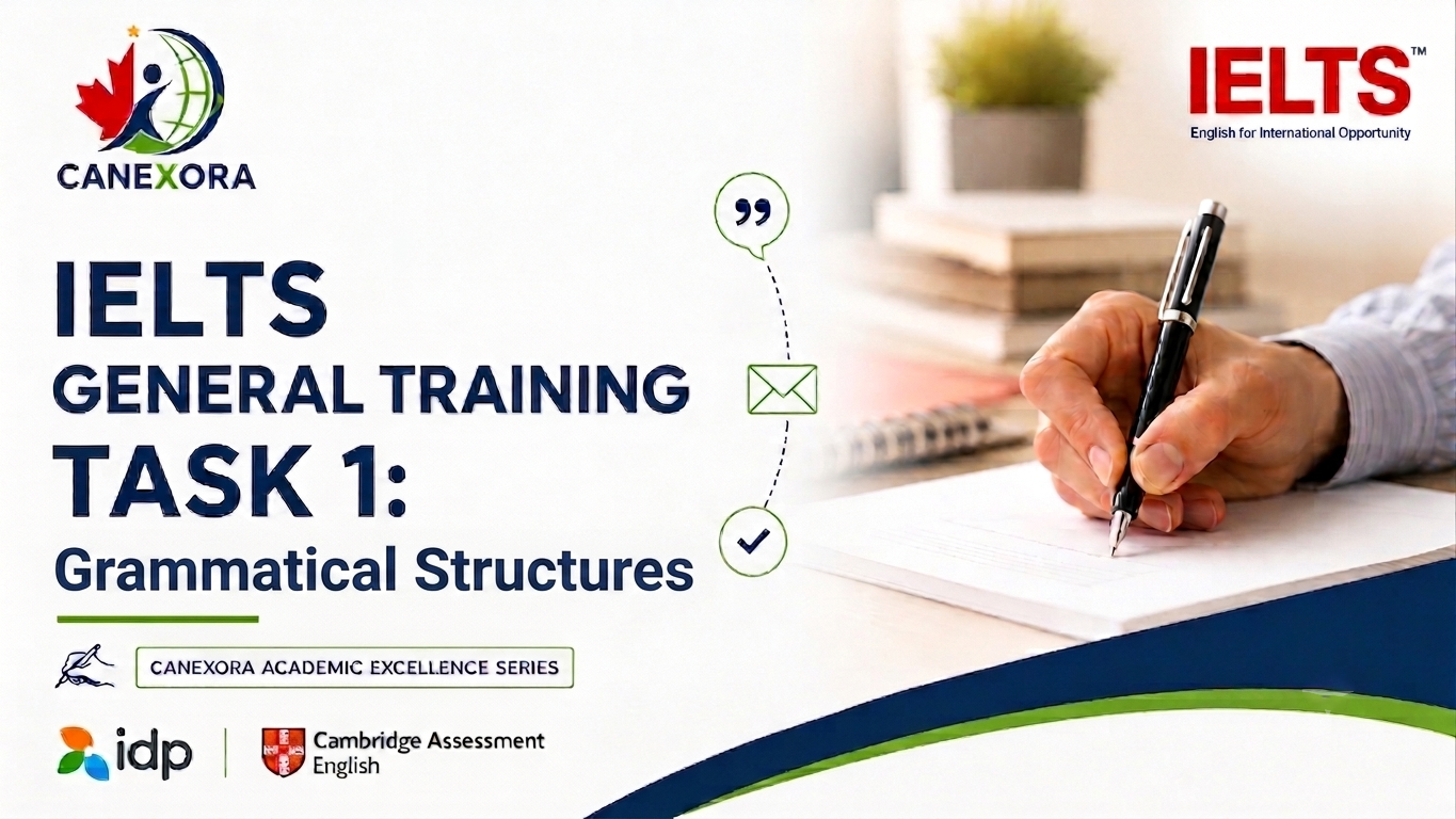 IELTS General Training Task 1: Grammatical Structures
