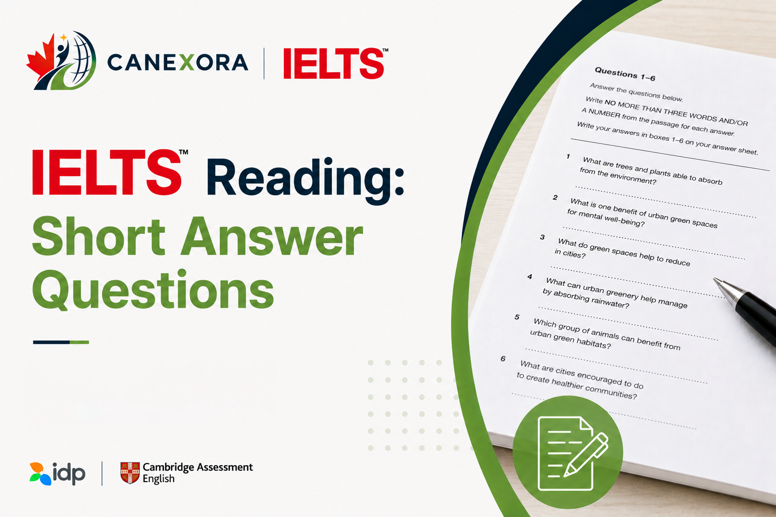 IELTS Reading: Short Answer Questions
