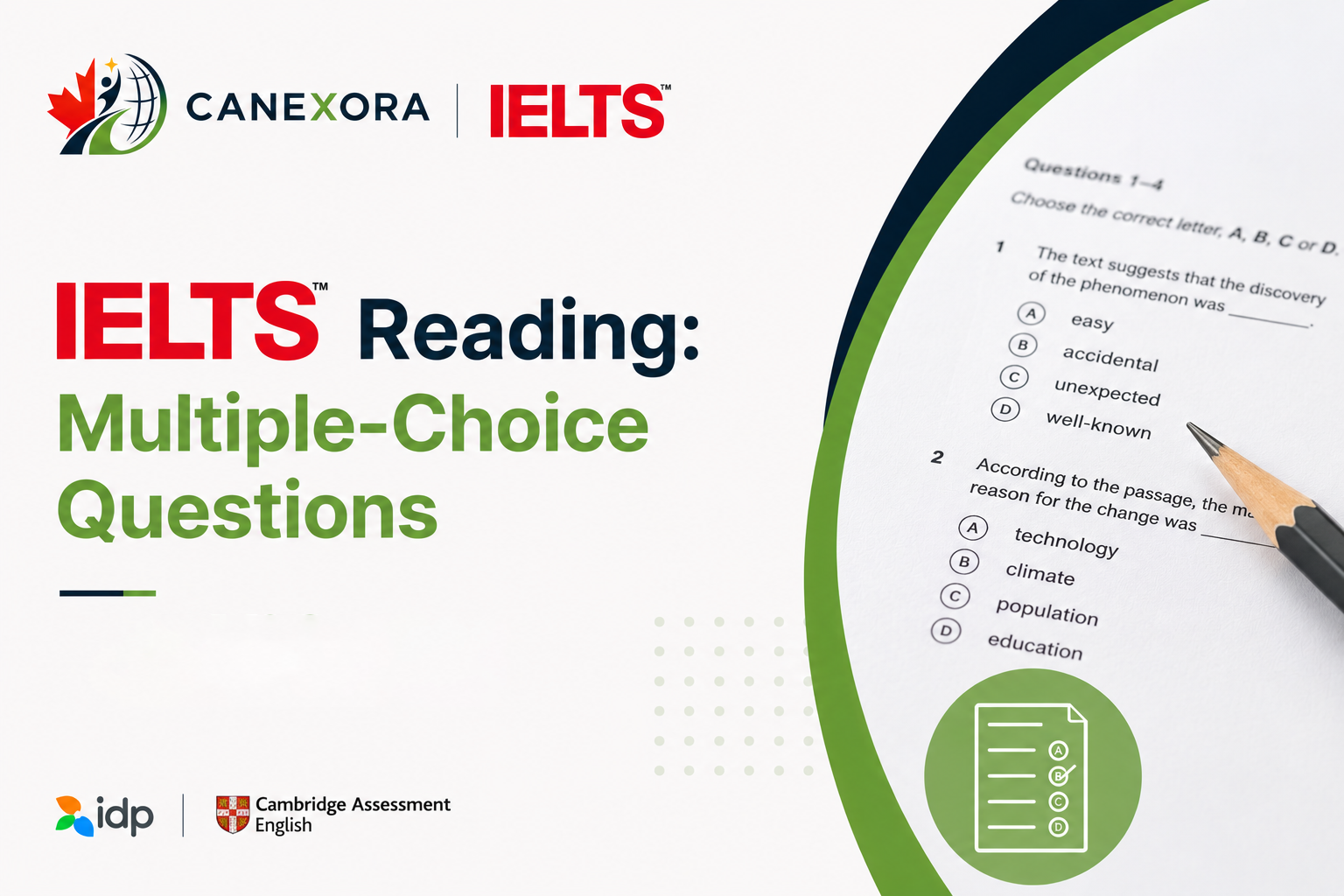 IELTS Reading: Multiple-Choice Questions